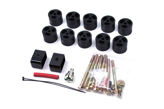 07-14 Jeep JK 2 Inch Body Lift Zone Offroad
