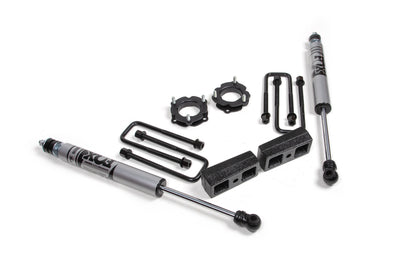 05-23 Toyota Tacoma 4WD 2.5 Inch Suspension Lift Kit, 2 Inch Rear, Block - Fox Shocks Zone Offroad-7