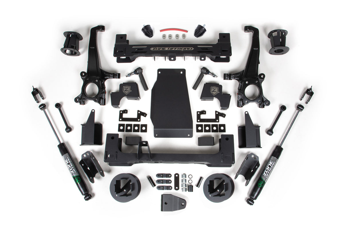 22-26 Toyota Tundra 6 Inch Suspension Lift Kit - Nitro Shocks Zone Offroad-9