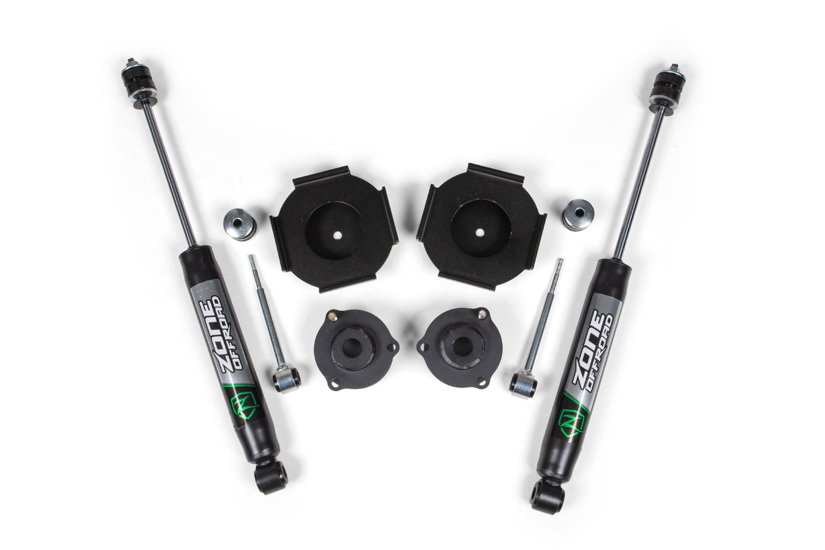 10-23 Toyota 4Runner 3 Inch Suspension Lift Kit 1.5 Inch Rear Coil Spacer Zone Offroad-8