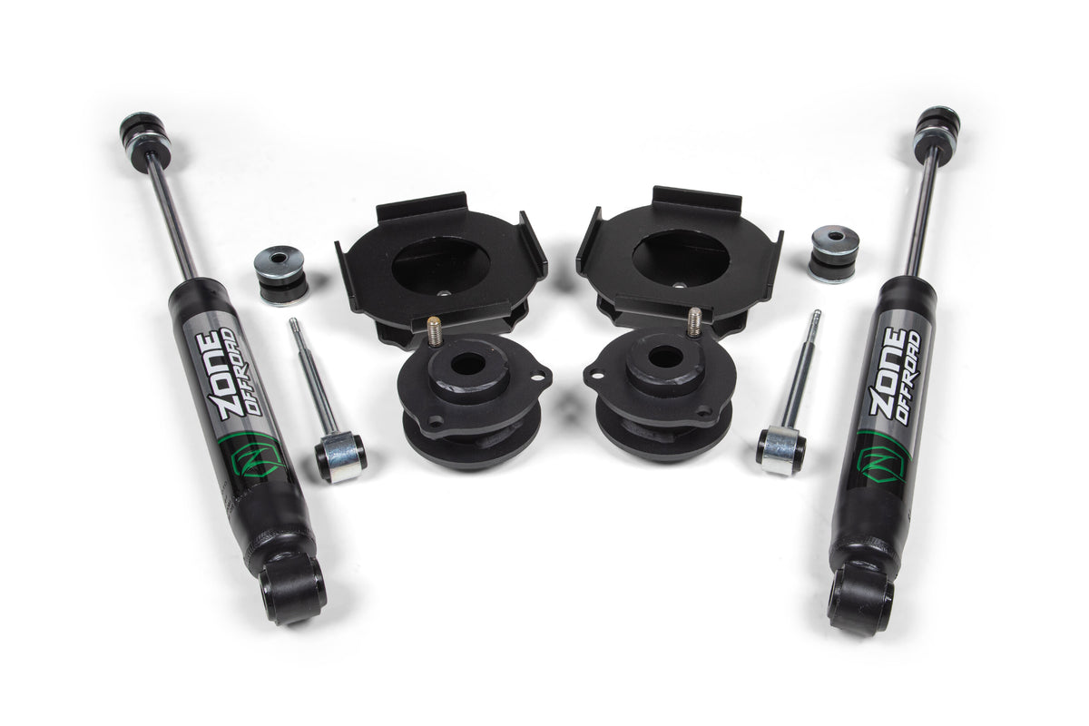 10-23 Toyota 4Runner 3 Inch Suspension Lift Kit 1.5 Inch Rear Coil Spacer Zone Offroad-13