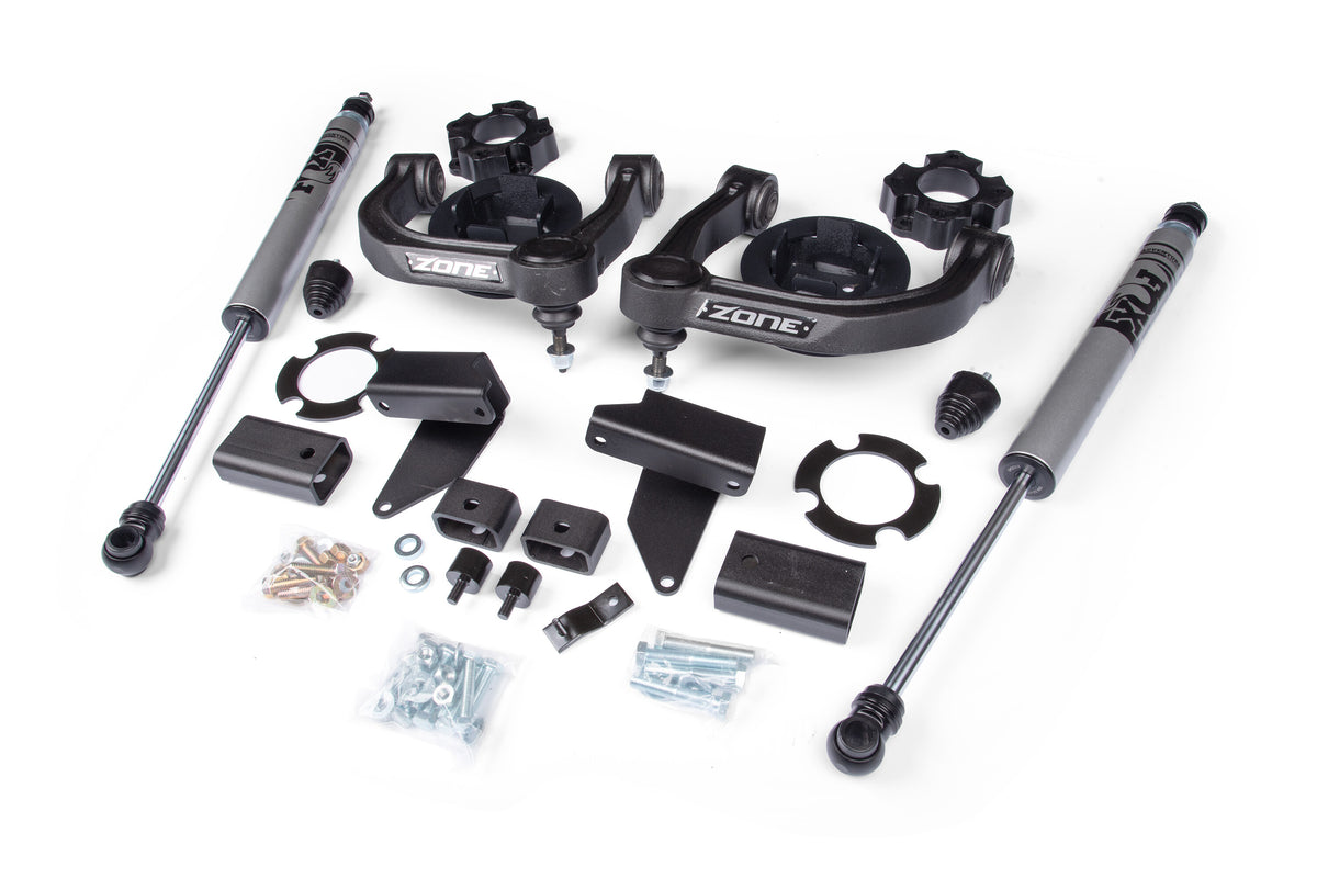 22-26 Toyota Tundra 4WD 3.25 Inch Adventure Series Lift Kit 1.75 Inch Rear Spacer Zone Offroad-9
