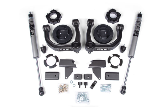 22-26 Toyota Tundra 4WD 3.25 Inch Adventure Series Lift Kit 1.75 Inch Rear Spacer Zone Offroad