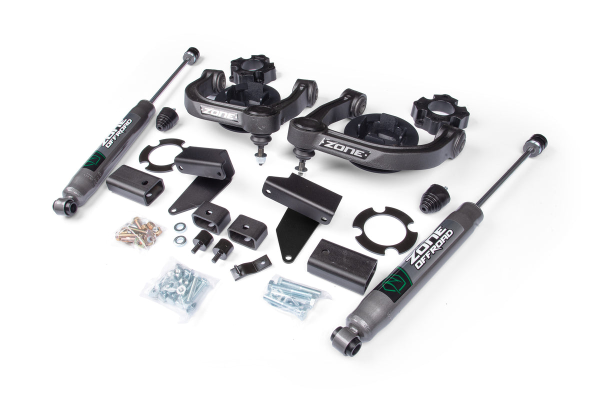 22-26 Toyota Tundra 4WD 3.25 Inch Adventure Series Lift Kit 1.75 Inch Rear Spacer Zone Offroad-4