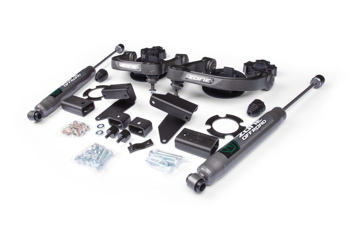 22-26 Toyota Tundra 4WD 3.25 Inch Adventure Series Lift Kit 1.75 Inch Rear Spacer Zone Offroad-5