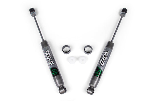 24-26 Toyota Tacoma (Base Model Black Body Struts) 4WD 2 Inch Leveling Kit 0 Inch Rear Lift Zone Offroad