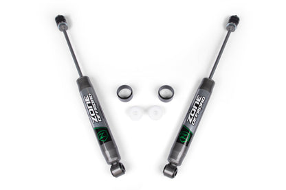 24-26 Toyota Tacoma (Base Model Black Body Struts) 4WD 2 Inch Leveling Kit 0 Inch Rear Lift Zone Offroad
