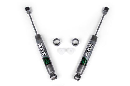 24-26 Toyota Tacoma (TRD Red Struts) 4WD 2 Inch Leveling Kit 0 Inch Rear Lift Zone Offroad-1