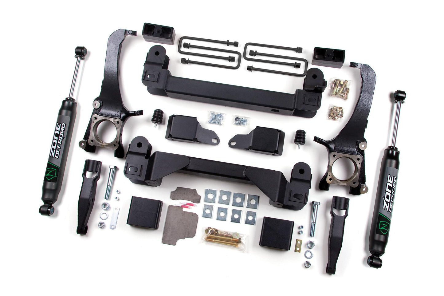 07-15 Toyota Tundra 5.0 Inch Lift Kit Zone Offroad-2