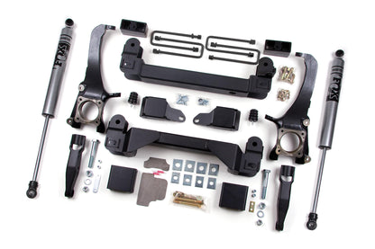 07-15 Toyota Tundra 5.0 Inch Lift Kit Zone Offroad-3