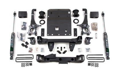 05-15 Toyota Tacoma 6 Inch Front 4 Inch Rear Lift Kit Zone Offroad-3