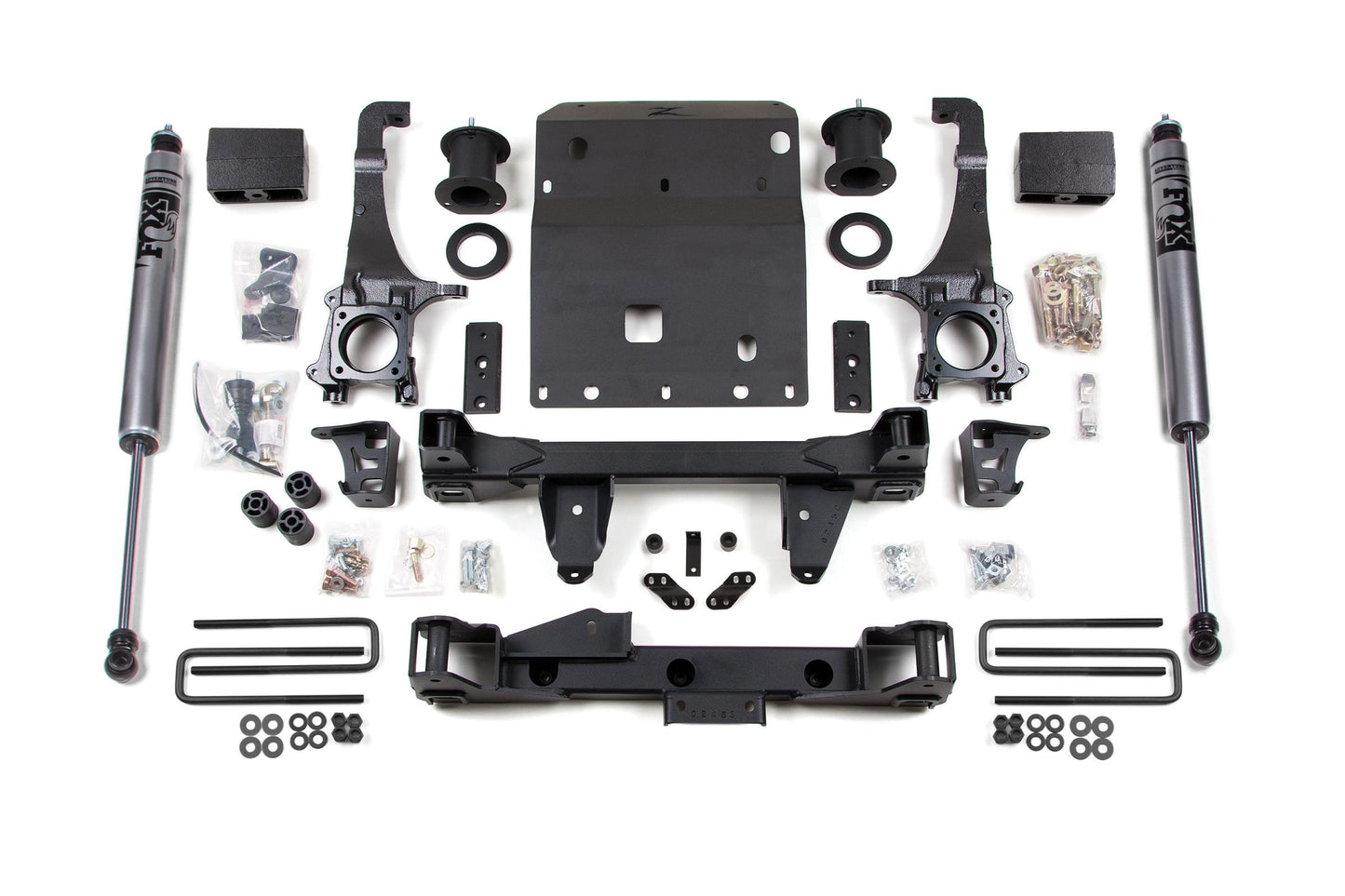 05-15 Toyota Tacoma 6 Inch Front 4 Inch Rear Lift Kit Zone Offroad-3