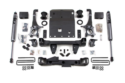 05-15 Toyota Tacoma 6 Inch Front 4 Inch Rear Lift Kit Zone Offroad-3