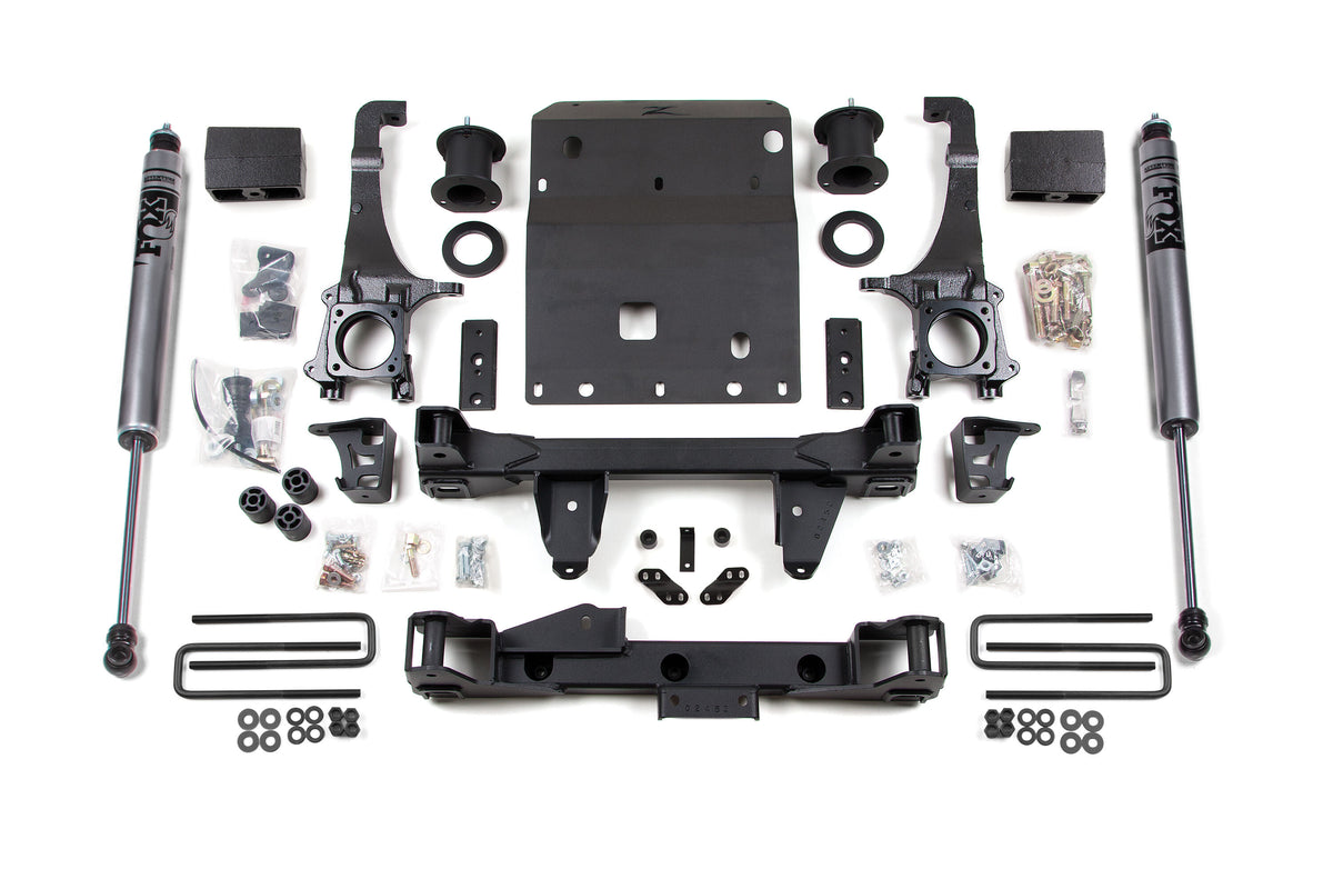 05-15 Toyota Tacoma 6 Inch Front 4 Inch Rear Lift Kit Zone Offroad-6