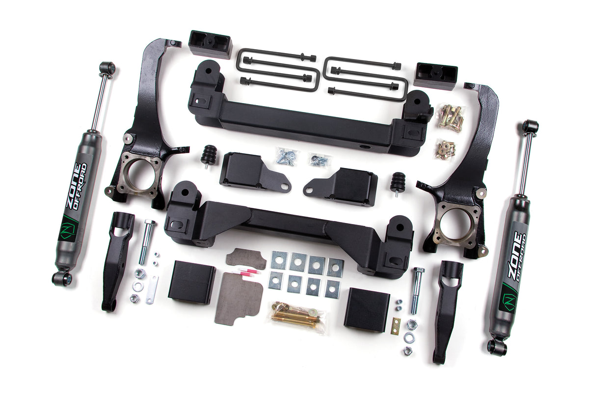 16-21 Toyota Tundra 5 Inch Lift Kit Zone Offroad-3