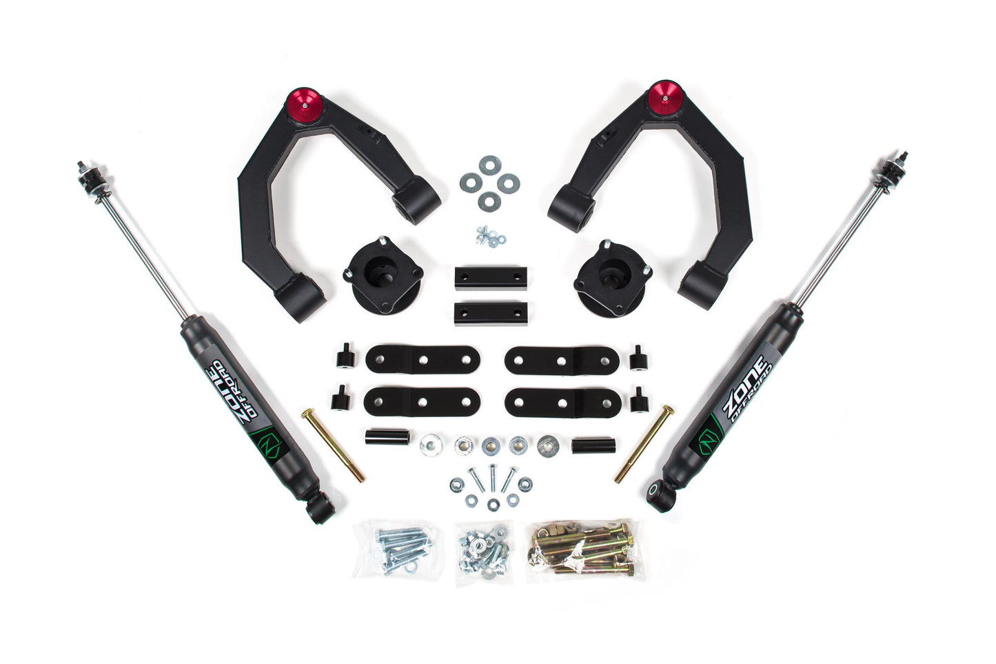 07-21 Toyota Tundra 3.5 Inch Adventure Series Lift With Nitro Shocks Zone Offroad