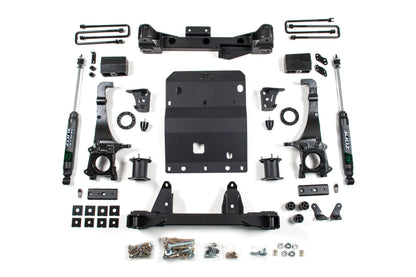 16-23 Toyota Tacoma 6 Inch Front 4 Inch Rear Lift Kit Zone Offroad-2