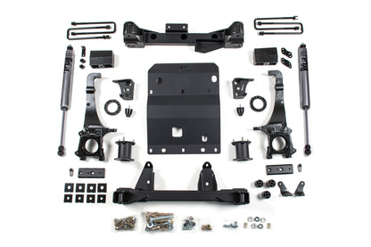 16-23 Toyota Tacoma 6 Inch Front 4 Inch Rear Lift Kit Zone Offroad-3