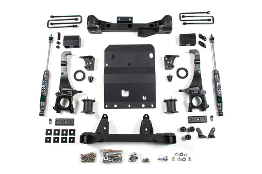 16-23 Toyota Tacoma 6 Inch Front 4 Inch Rear Lift Kit Zone Offroad