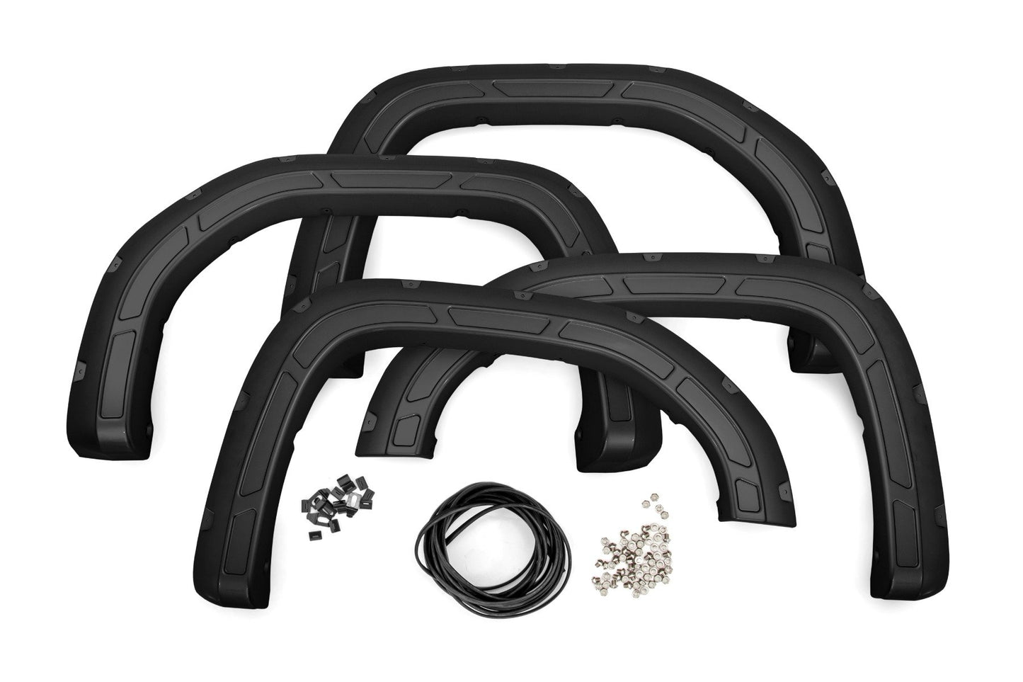 Defender Pocket Fender Flares | GPA Dark Slate | GMC Sierra 1500 2WD/4WD (2019-2025 & Classic) Rough Country
