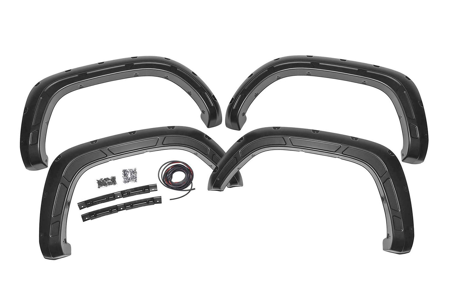 Fender Flares | Defender | 4V6 Quicksand | Toyota Tacoma 2WD/4WD (2016-2023) Rough Country