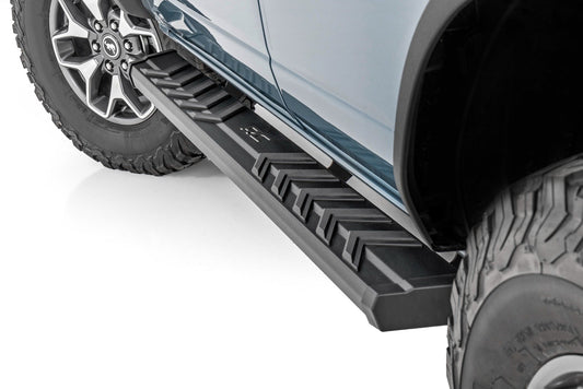 BA2 Running Boards | Side Step Bars | 4-Door | Ford Bronco 4WD (2021-2024) Rough Country