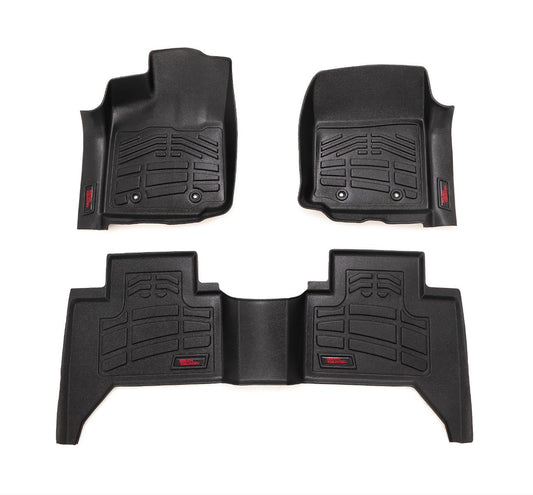 Sure-Fit Floor Mats | FR & RR | Toyota Tacoma 2WD/4WD (2016-2023) Rough Country