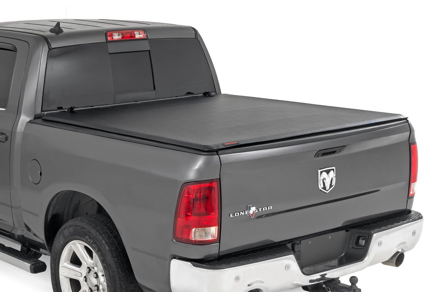 Soft Roll Up Bed Cover | 5'7" Bed | Ram 1500 (10-18)/2500 (10-24)  Rough Country