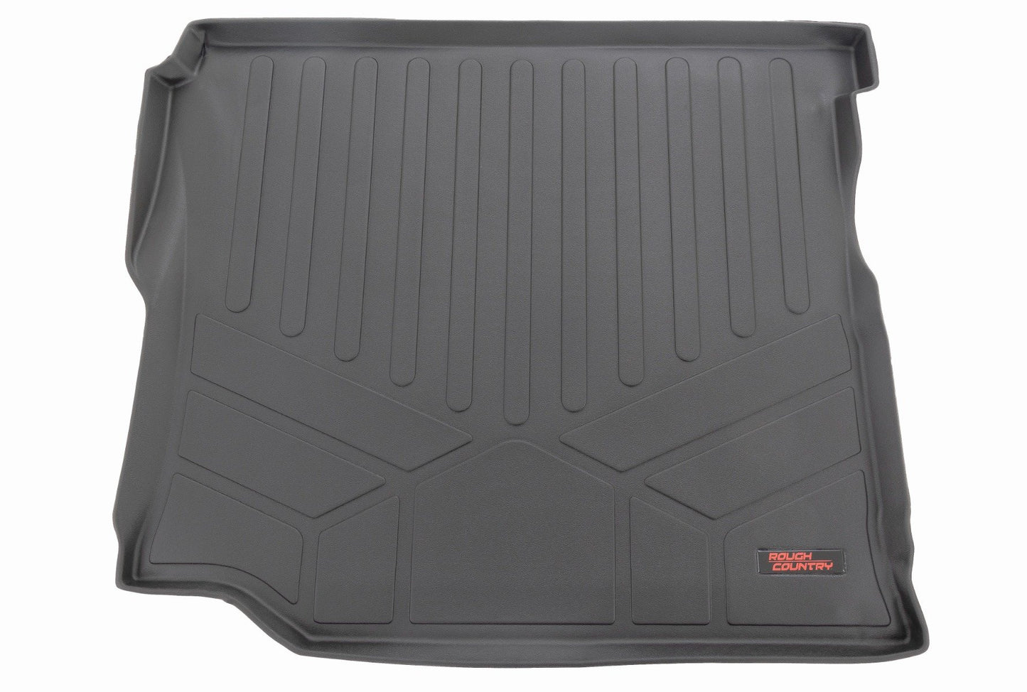 Rear Cargo Mat | W/ Sub | Jeep Wrangler Unlimited 4WD (2018-2024) Rough Country