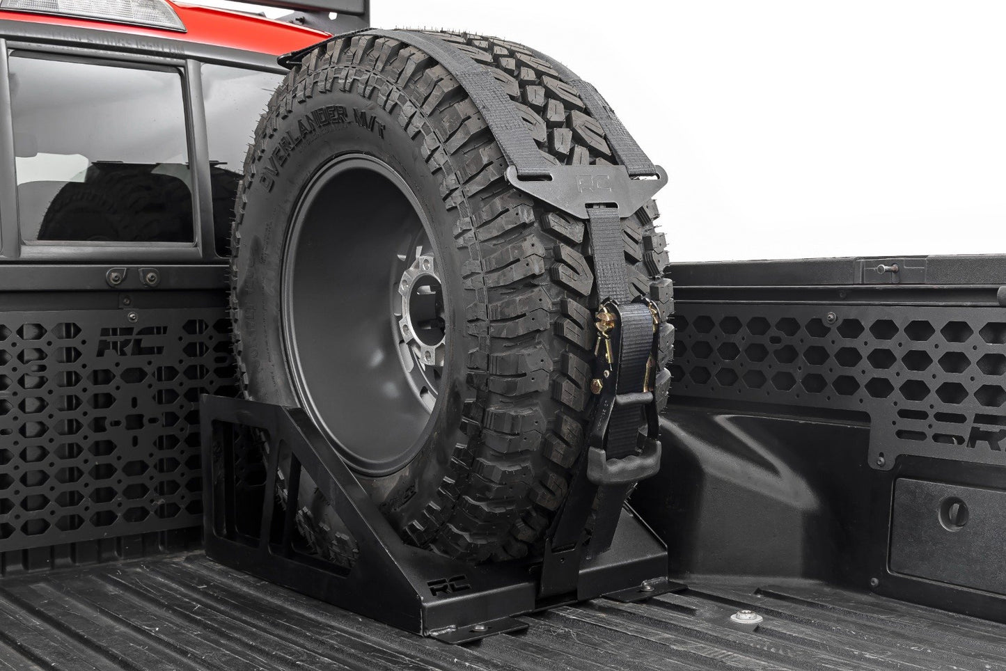 Bed Mount Spare Tire Carrier | Universal | Multiple Makes & Models (Chevy/Dodge/Ford/GMC/Ram) Rough Country