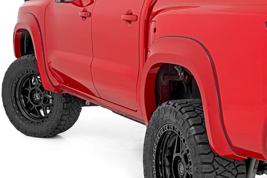 Fender Flares | Sport | QAK Glacier White | Nissan Frontier 2WD/4WD (22-24) Rough Country