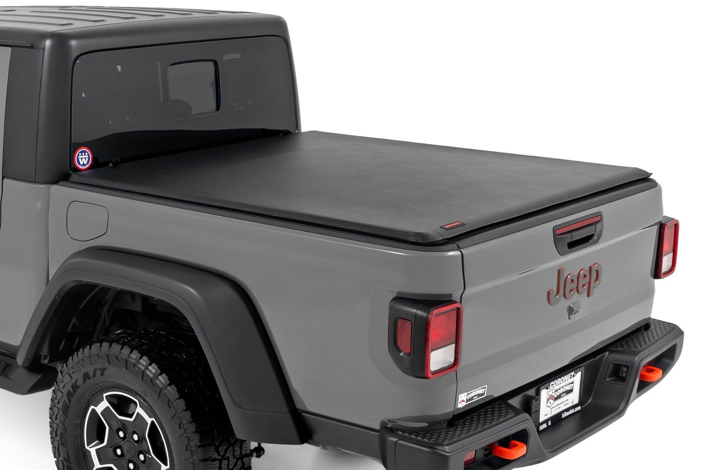 Soft Roll Up Bed Cover | 5 Bed | Jeep Gladiator JT 4WD (2020-2024) Rough Country