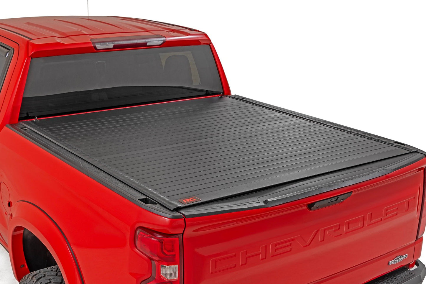 Hard Roll Up Bed Cover | 5'10" Bed | Chevy/GMC Sierra 1500 (19-25)/Silverado 1500 (19-25)  Rough Country