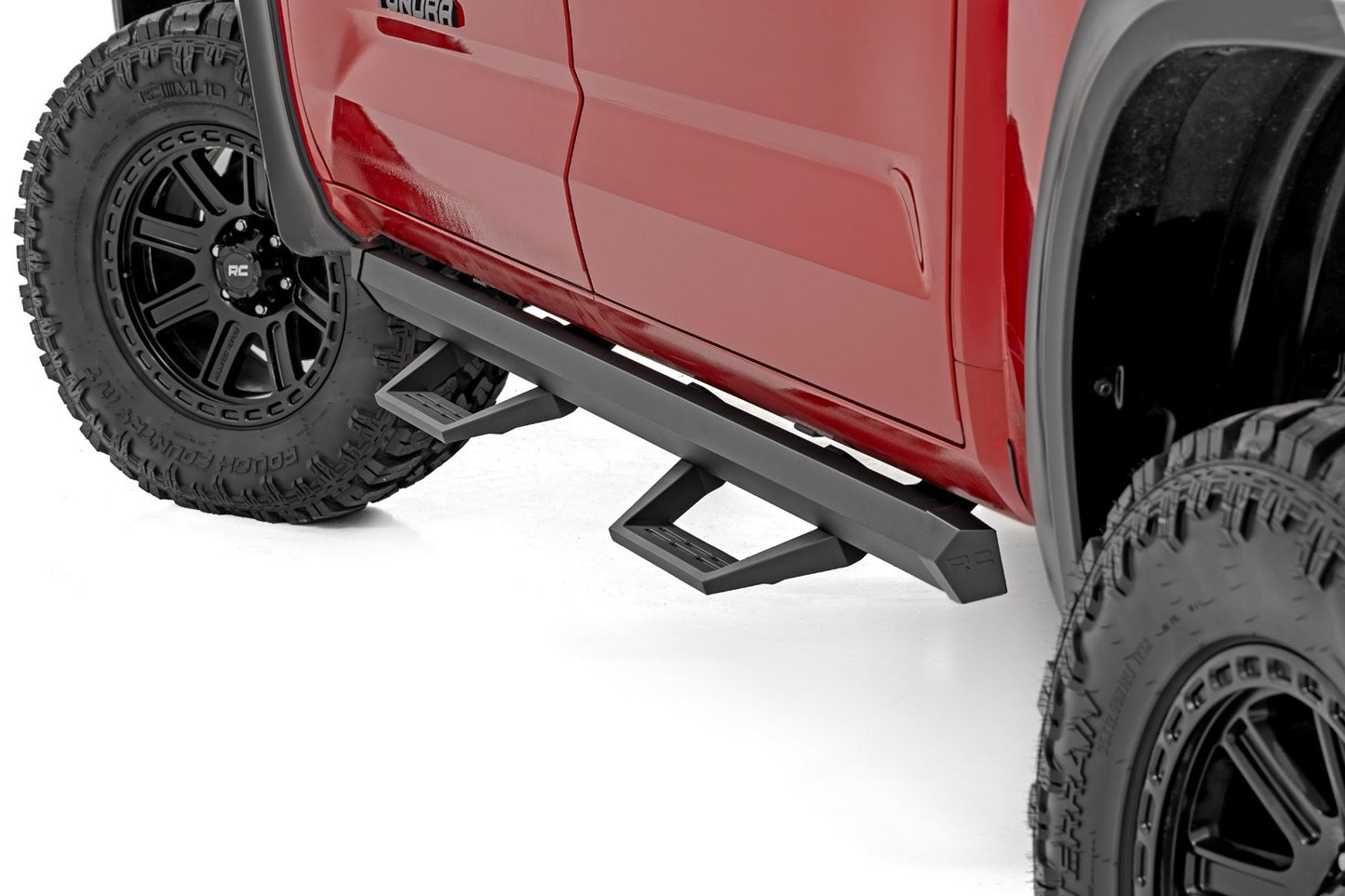 SRL2 Adj Aluminum Steps | CrewMax | Toyota Tundra 2WD/4WD (2022-2025) Rough Country