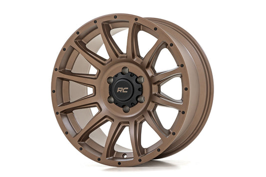 Rough Country 90 Series Wheel | One-Piece | Bronze | 18x9 | 8x180 | 0mm Rough Country