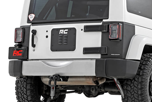 Trail Cladding | Rear Corners | Jeep Wrangler JK/Wrangler Unlimited  (07-18) Rough Country