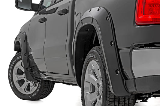 Fender Flares | Defender | Gloss Black | Ram 1500 2WD/4WD (2025) Rough Country