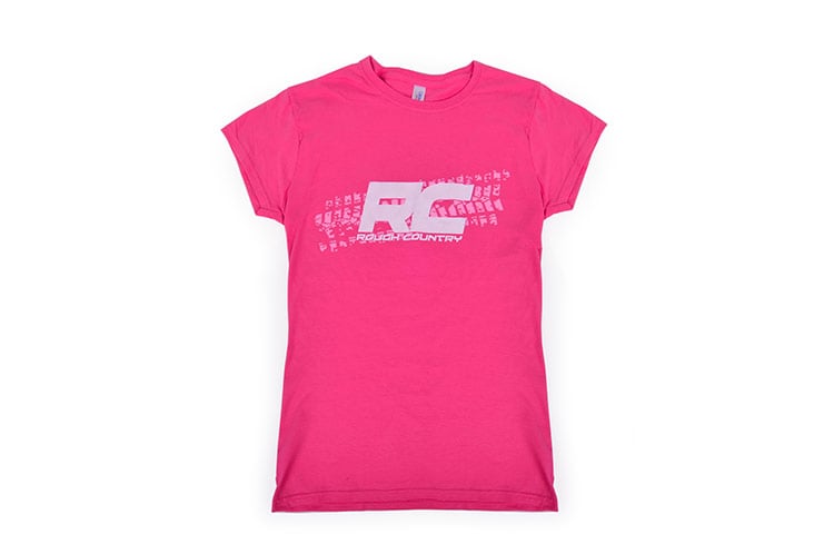 Rough Country T-Shirt | Women Fts Fit | Pink | Size M Rough Country