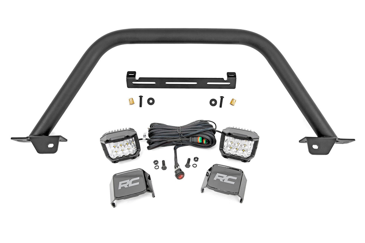 Safari Bar | 3" OSRAM (Pair) | Wide | OE Modular Steel | Ford Bronco (21-24) Rough Country