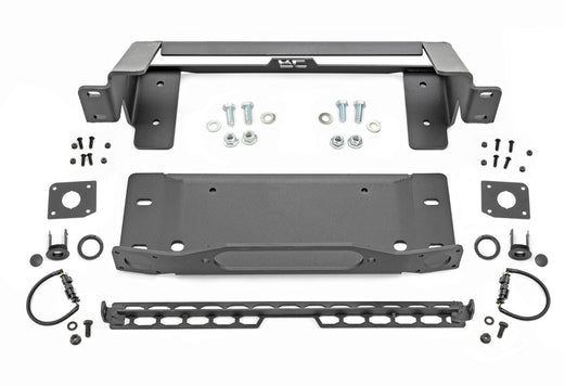 High Winch Mount | All Models | Ford Bronco 4WD (2021-2024) Rough Country