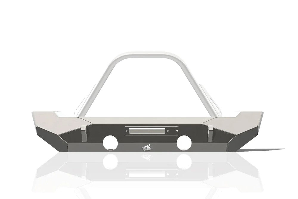 Pyro Mid-Width Front Winch Bumper | Jeep Wrangler JK CrawlTek Revolution