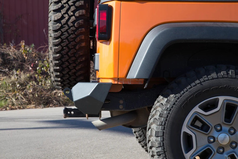 Pyro Mid-Width Rear Bumper | Jeep Wrangler JK CrawlTek Revolution