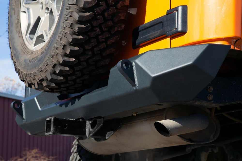 Pyro Mid-Width Rear Bumper | Jeep Wrangler JK CrawlTek Revolution