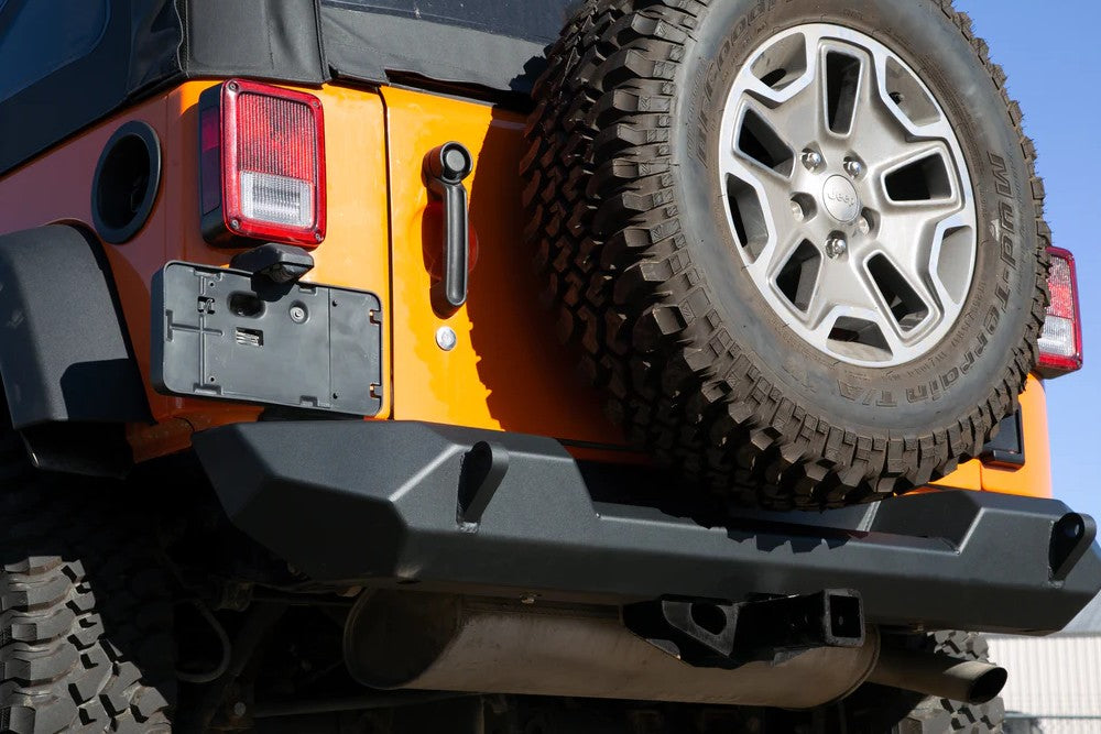 Pyro Mid-Width Rear Bumper | Jeep Wrangler JK CrawlTek Revolution