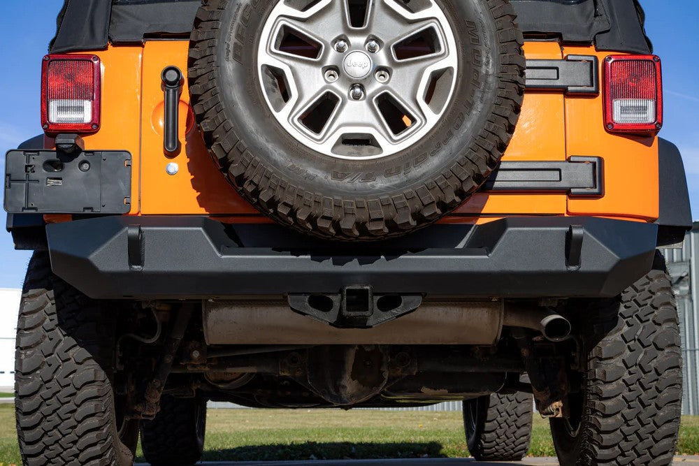 Pyro Mid-Width Rear Bumper | Jeep Wrangler JK CrawlTek Revolution