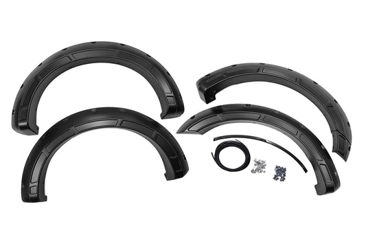 Fender Flares | Defender | E2 Magma Red | Ford F-150 2WD/4WD (2021-2024) Rough Country