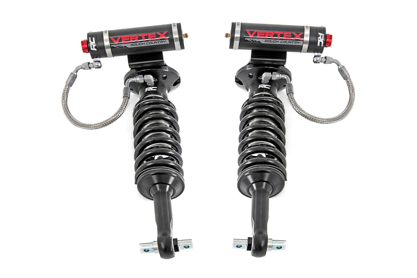 Vertex 2.5 Remote Reservoir Leveling Coilovers | 2 Inch | Chevy/GMC 1500 (07-18 & Classic) Rough Country