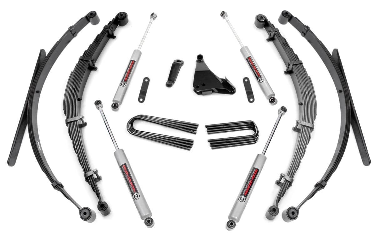 6 Inch Lift Kit | Rear Springs | Ford F-250/F-350 Super Duty 4WD (1999-2004) Rough Country