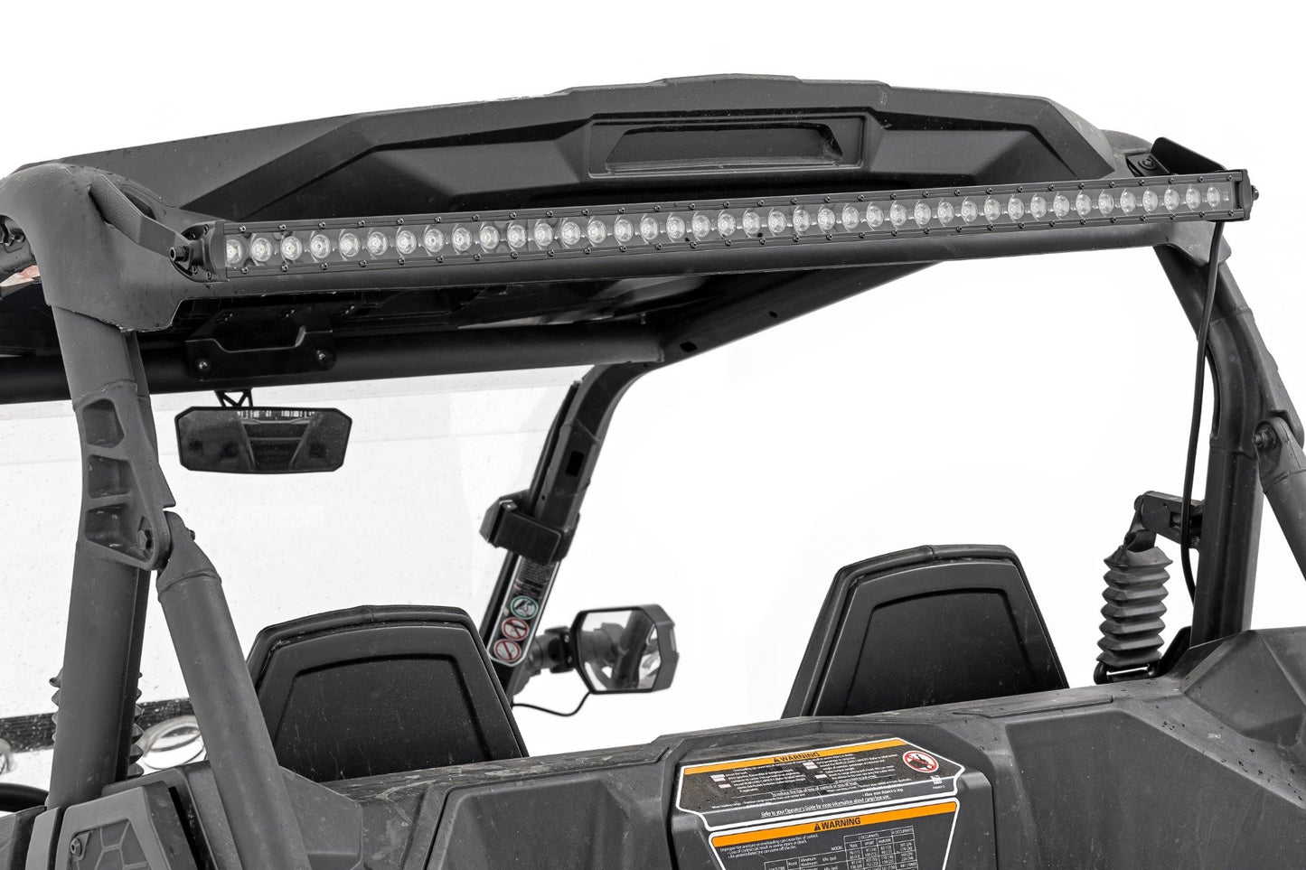 LED Light Kit | Rear Mount | 40" Black Single Row | Can-Am Maverick Sport 1000R  Rough Country