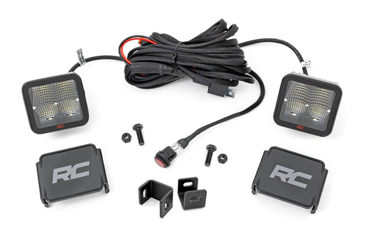 LED Light Kit | Ditch Mount | 2" Spectrum Pair | Spot | Toyota Tundra (22-25) Rough Country